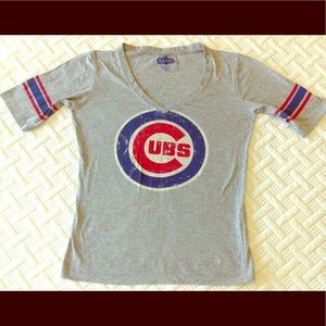 🔥Chicago Cubs Ladies Cut Tshirt Size Large